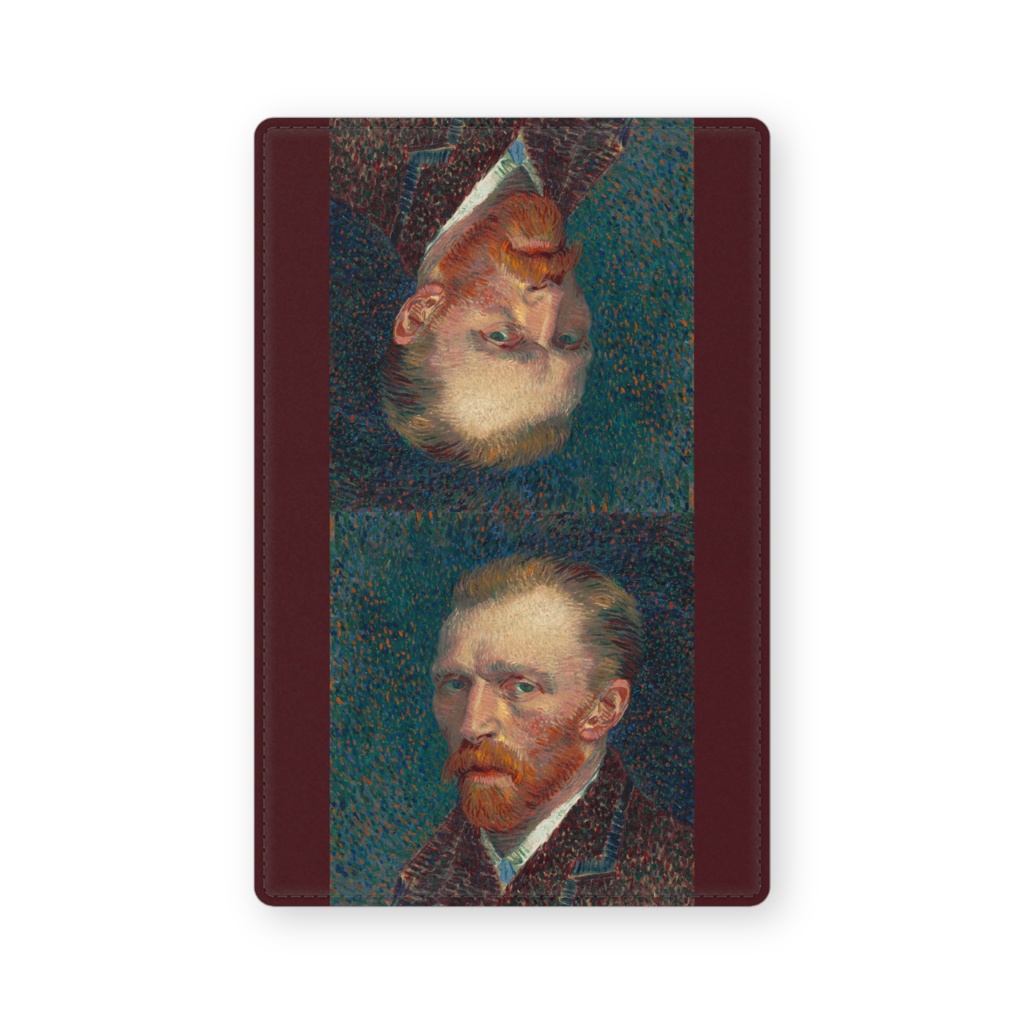 005-019 ゴッホ 『Self-Portrait -1887-』 カードケース 名刺ケース