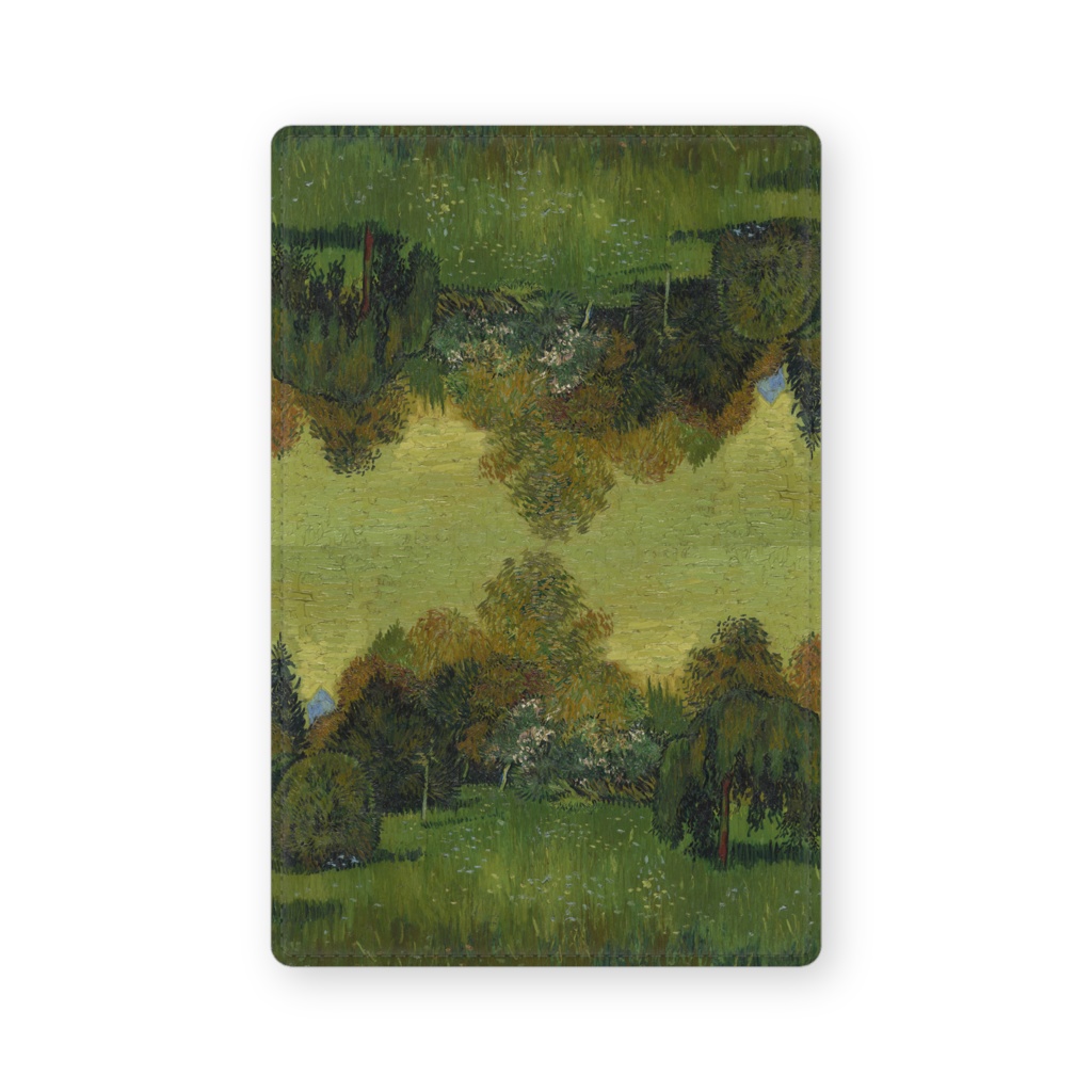 005-021 ゴッホ 『詩人の庭』 カードケース 名刺ケース