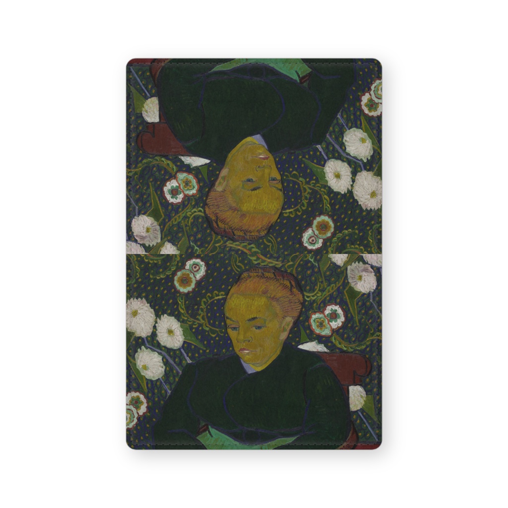 005-022 ゴッホ 『ゆりかごを揺らすマダム・ルーラン』 カードケース 名刺ケース