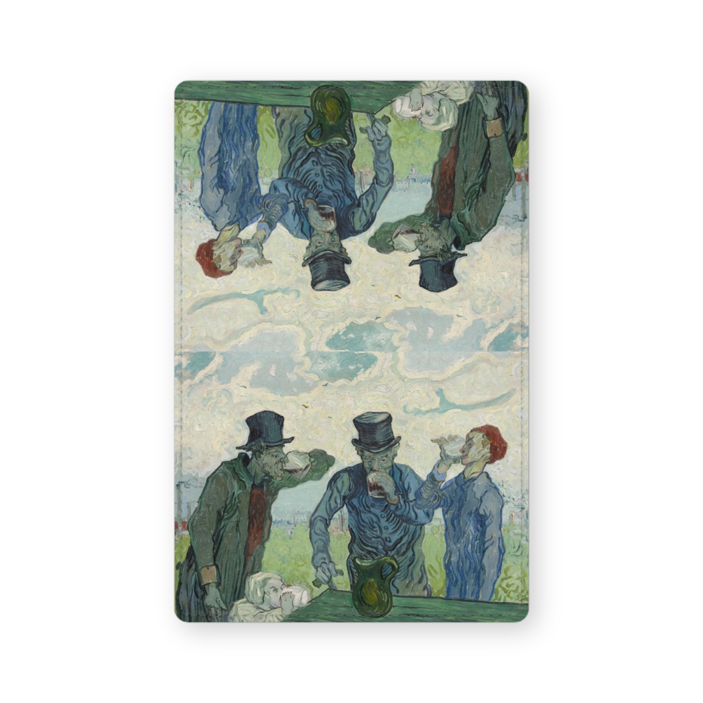 005-023 ゴッホ 『The Drinkers』 カードケース 名刺ケース