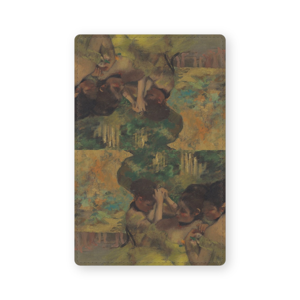 007-005 エドガー・ドガ 『Yellow Dancers (In the Wings)』 カードケース 名刺ケース