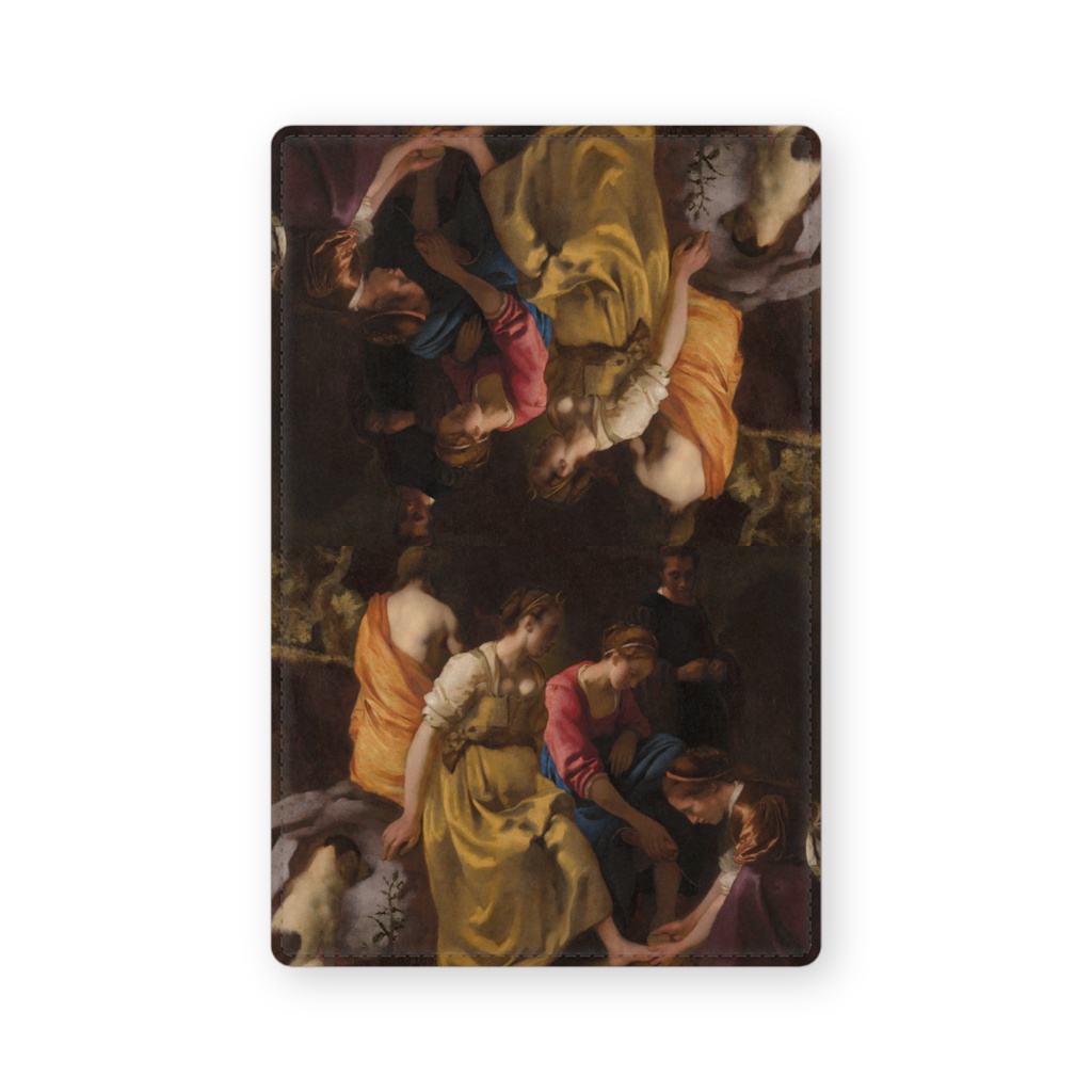 008-002 フェルメール 『ディアナとニンフたち』 カードケース 名刺ケース