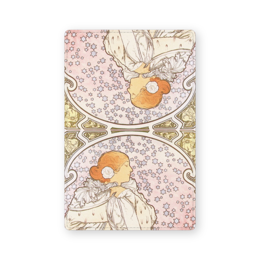 014-004 アルフォンス・ミュシャ 『椿姫』 カードケース 名刺ケース