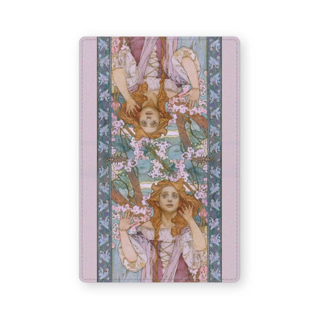 014-008 アルフォンス・ミュシャ 『Jeanne d'Arc』 カードケース 名刺ケース