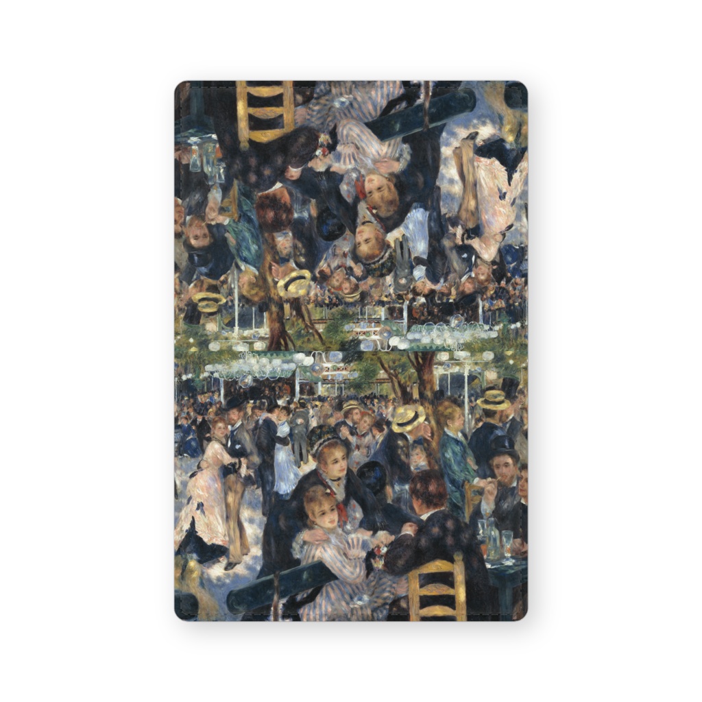 016-002 ルノワール 『ムーラン・ド・ラ・ギャレットの舞踏会』 カードケース 名刺ケース