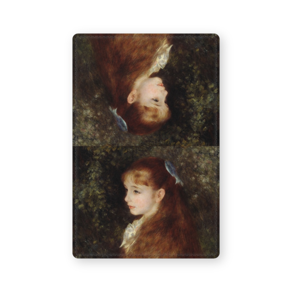 016-003 ルノワール 『イレーヌ・カーン・ダンヴェール嬢』 カードケース 名刺ケース