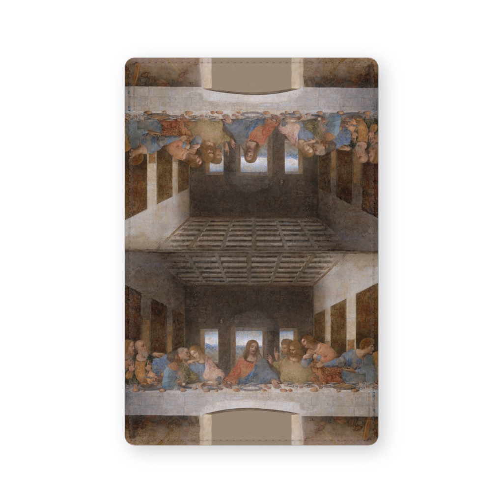018-002 レオナルド・ダ・ヴィンチ 『最後の晩餐』 カードケース 名刺ケース