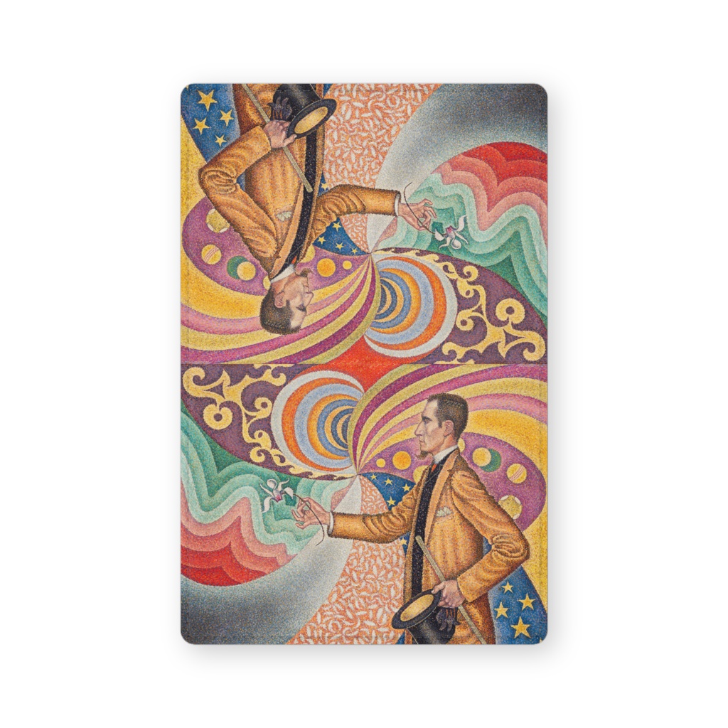 025-001 ポール・シニャック 『フェリックス・フェネオンの肖像』 カードケース 名刺ケース