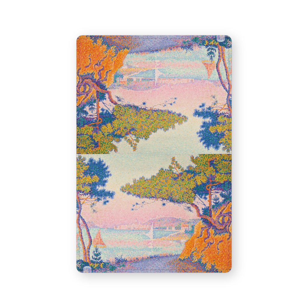 025-005 ポール・シニャック 『Golfe Juan』 カードケース 名刺ケース