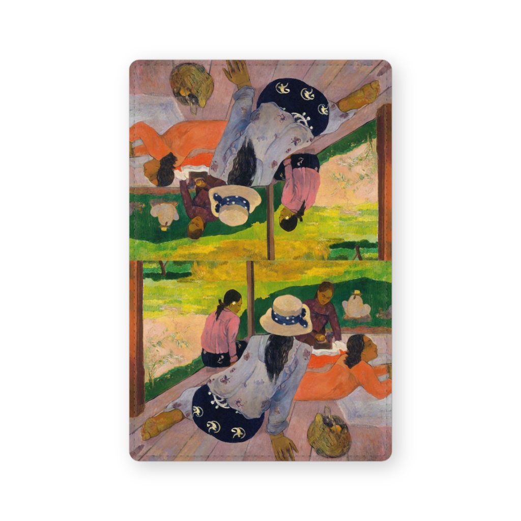 026-002 ゴーギャン 『シエスタ』 カードケース 名刺ケース