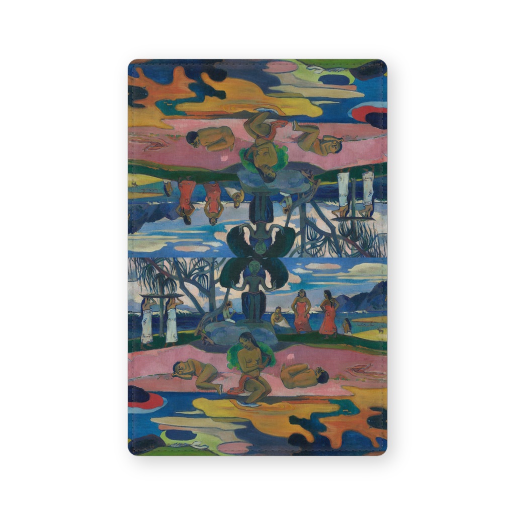 026-004 ゴーギャン 『マハナ・ノ・アトゥア(神の日)』 カードケース 名刺ケース