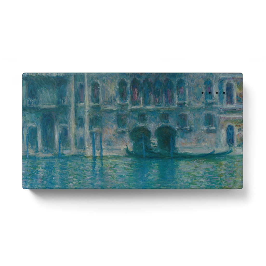 004-035　クロード・モネ　『Palazzo da Mula, Venice』　モバイルバッテリー