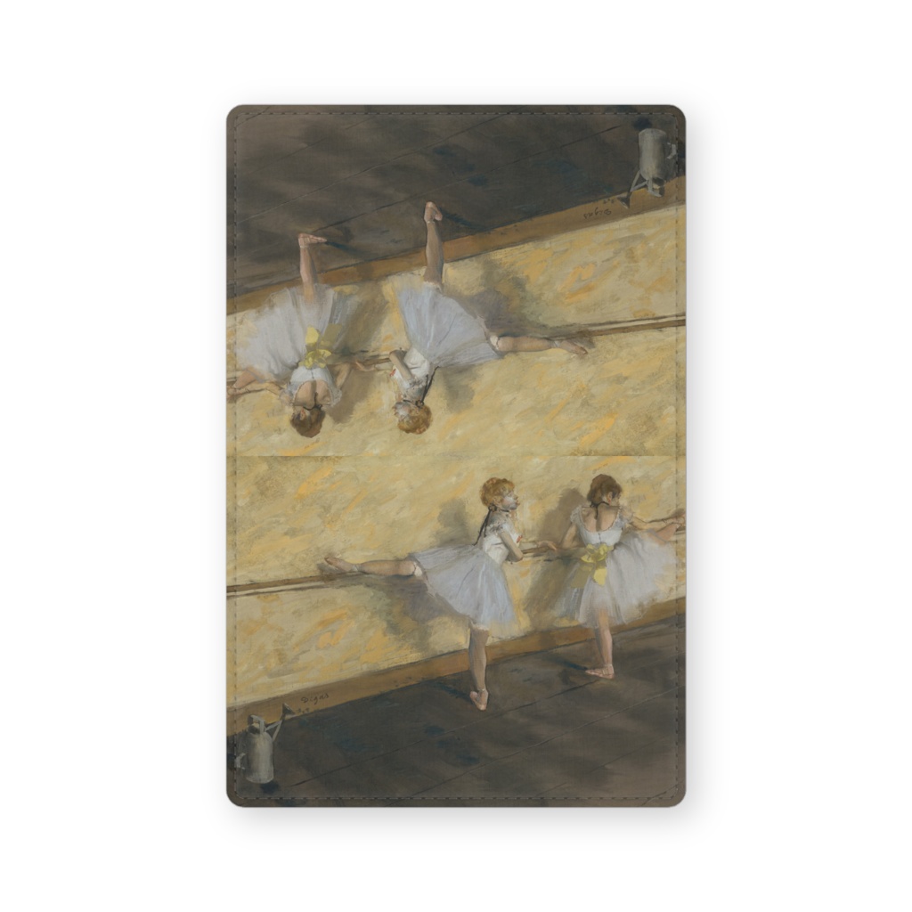 007-010 エドガー・ドガ 『バレで練習するダンサー』 カードケース 名刺ケース