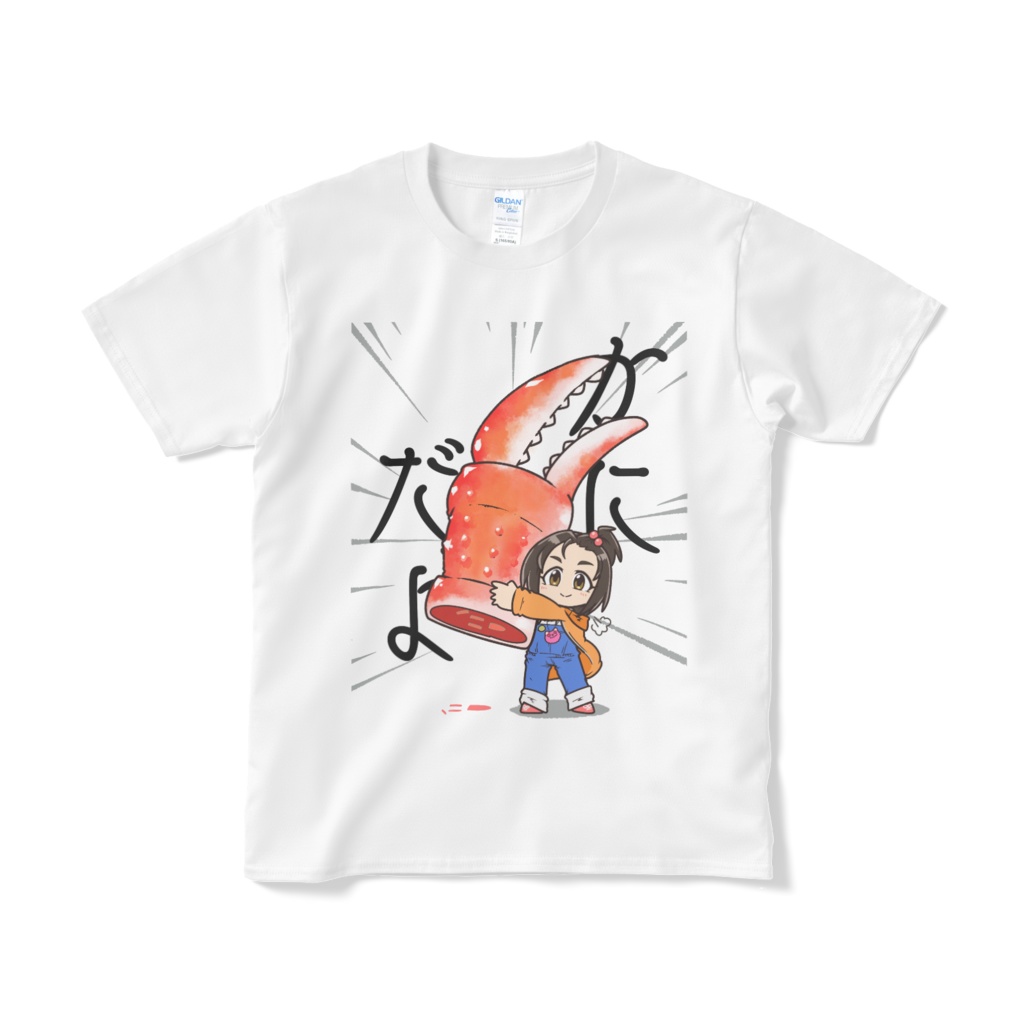 柳瀬美由紀 かにスタンプ Tシャツ