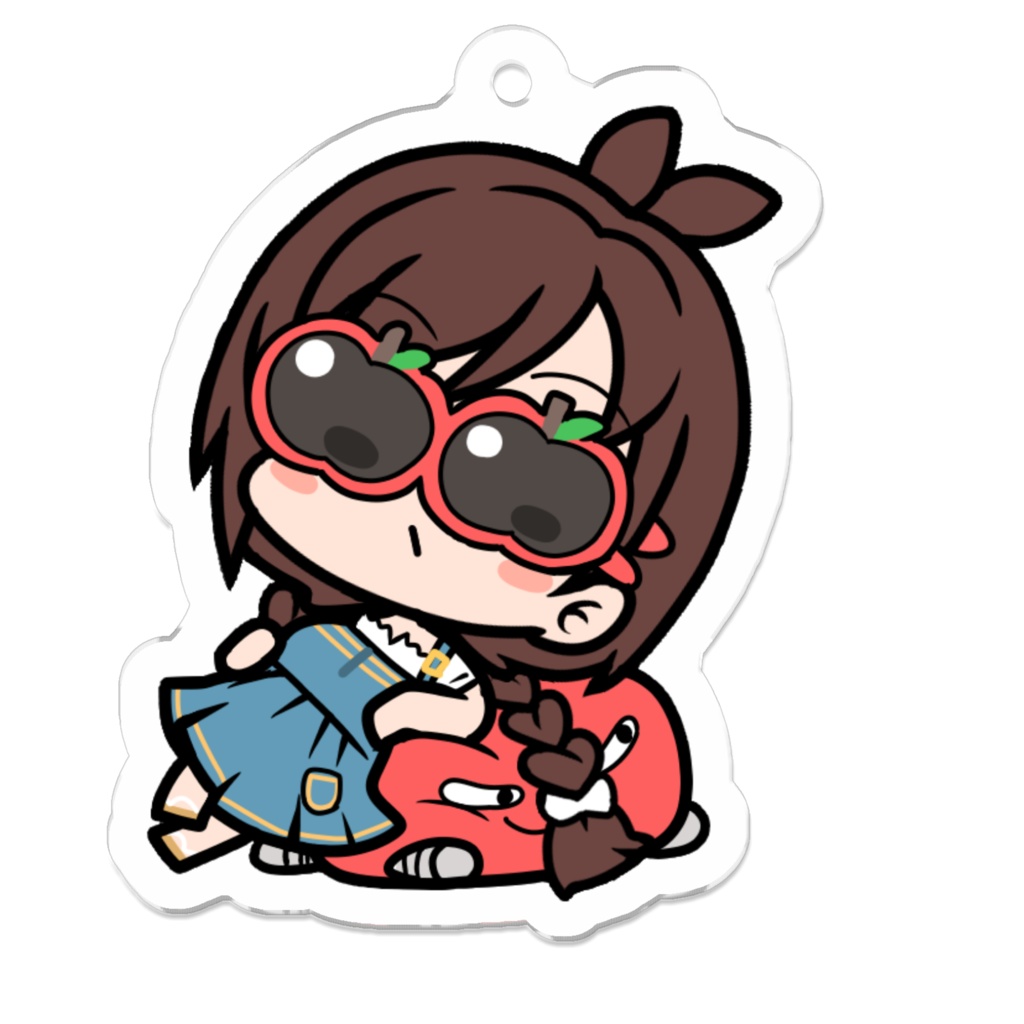 辻野あかり withりんごろう アクキー