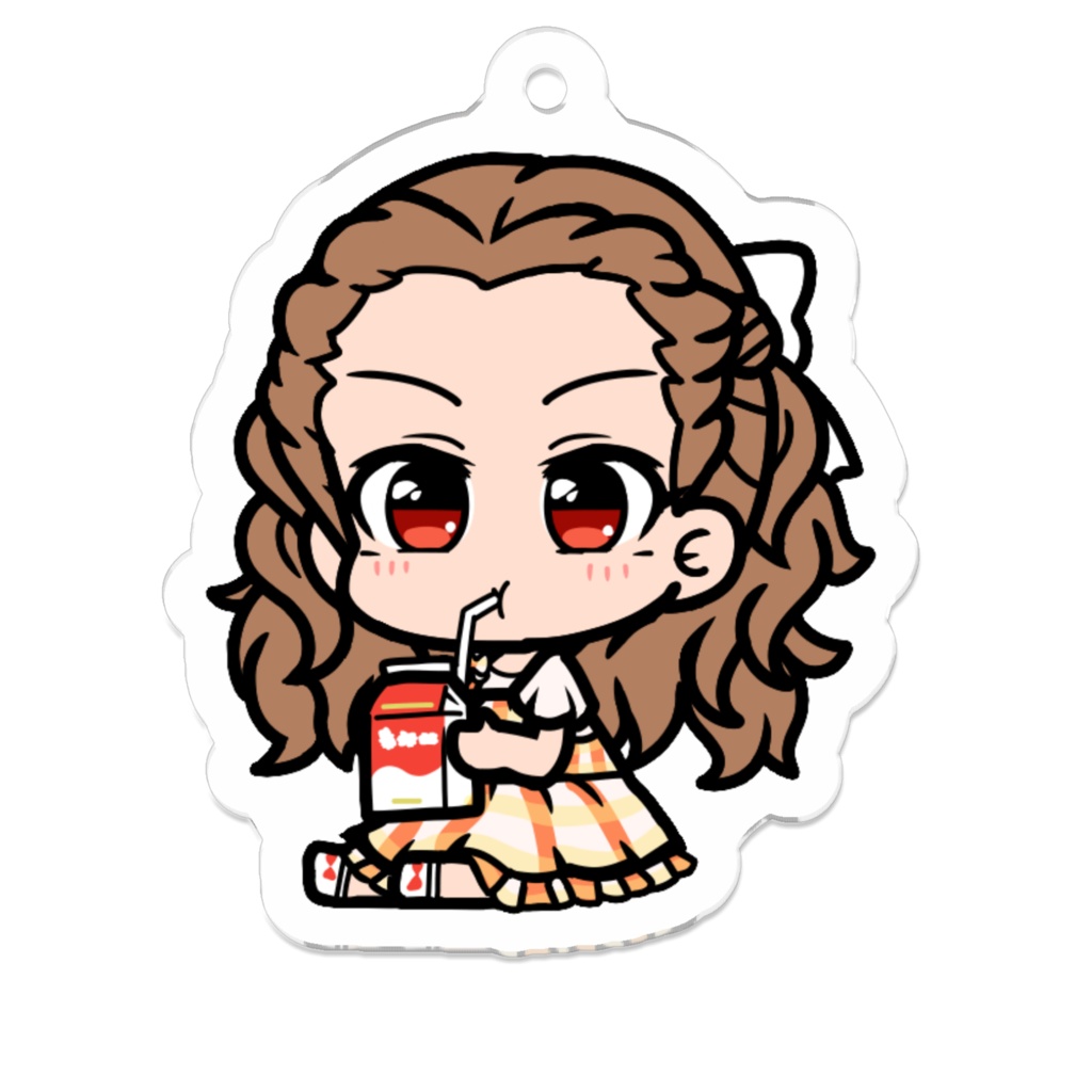 関裕美 牛乳ごくごく アクキー