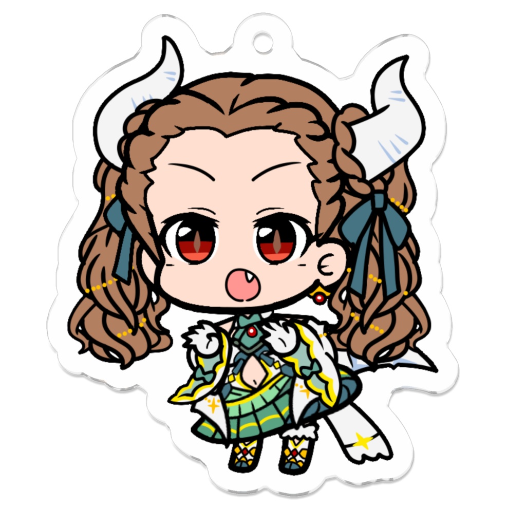 関裕美 がおがおドラゴン アクキー