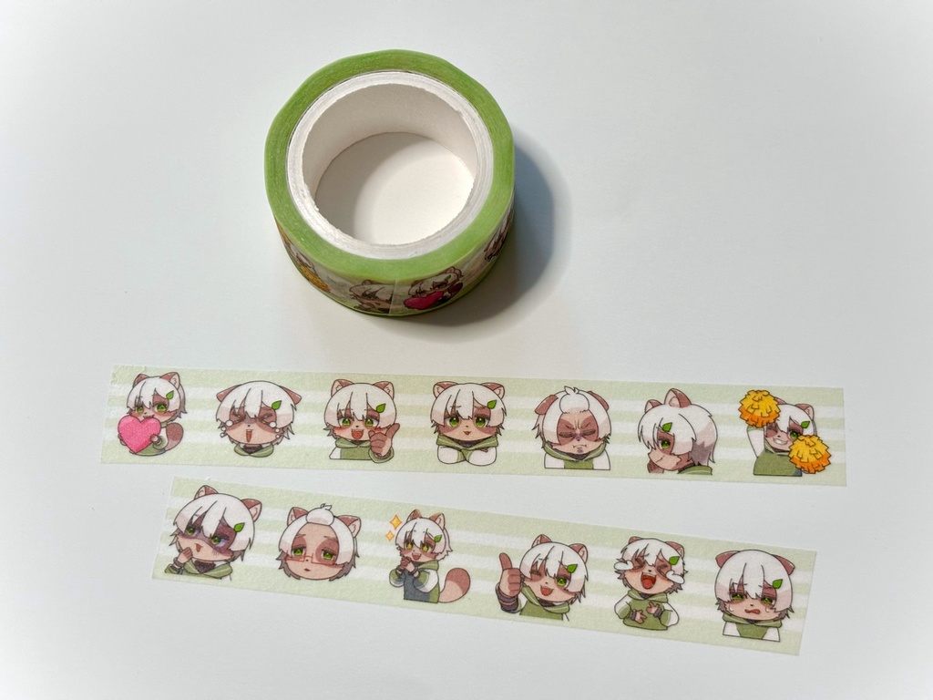 【3周年記念】もこも絵文字マスキングテープ