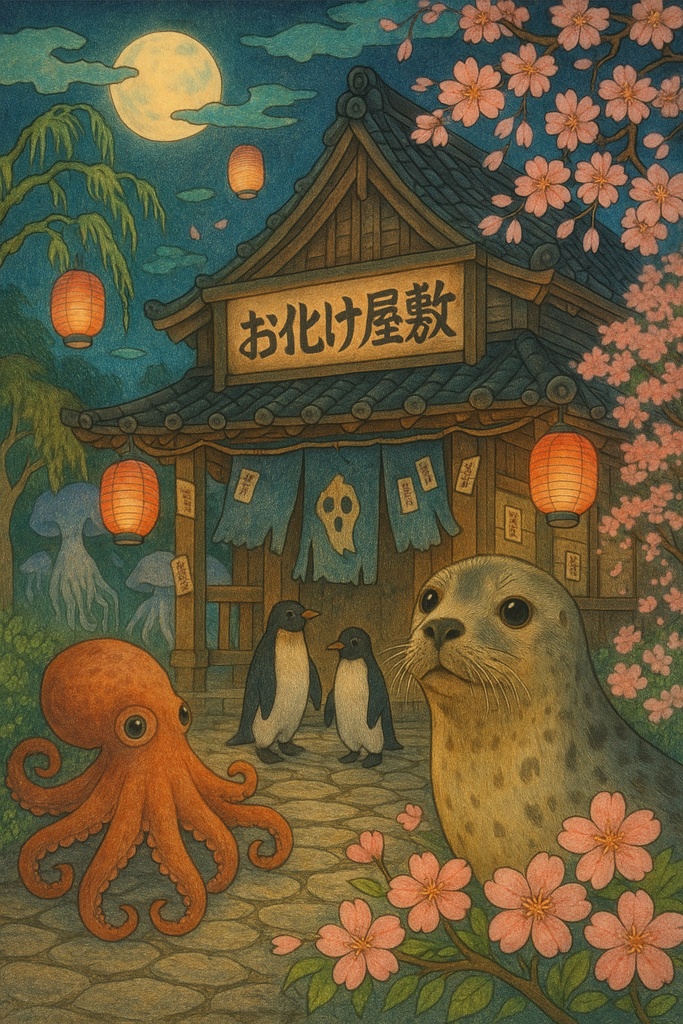 海の生き物シリーズ第4弾～お化け屋敷～