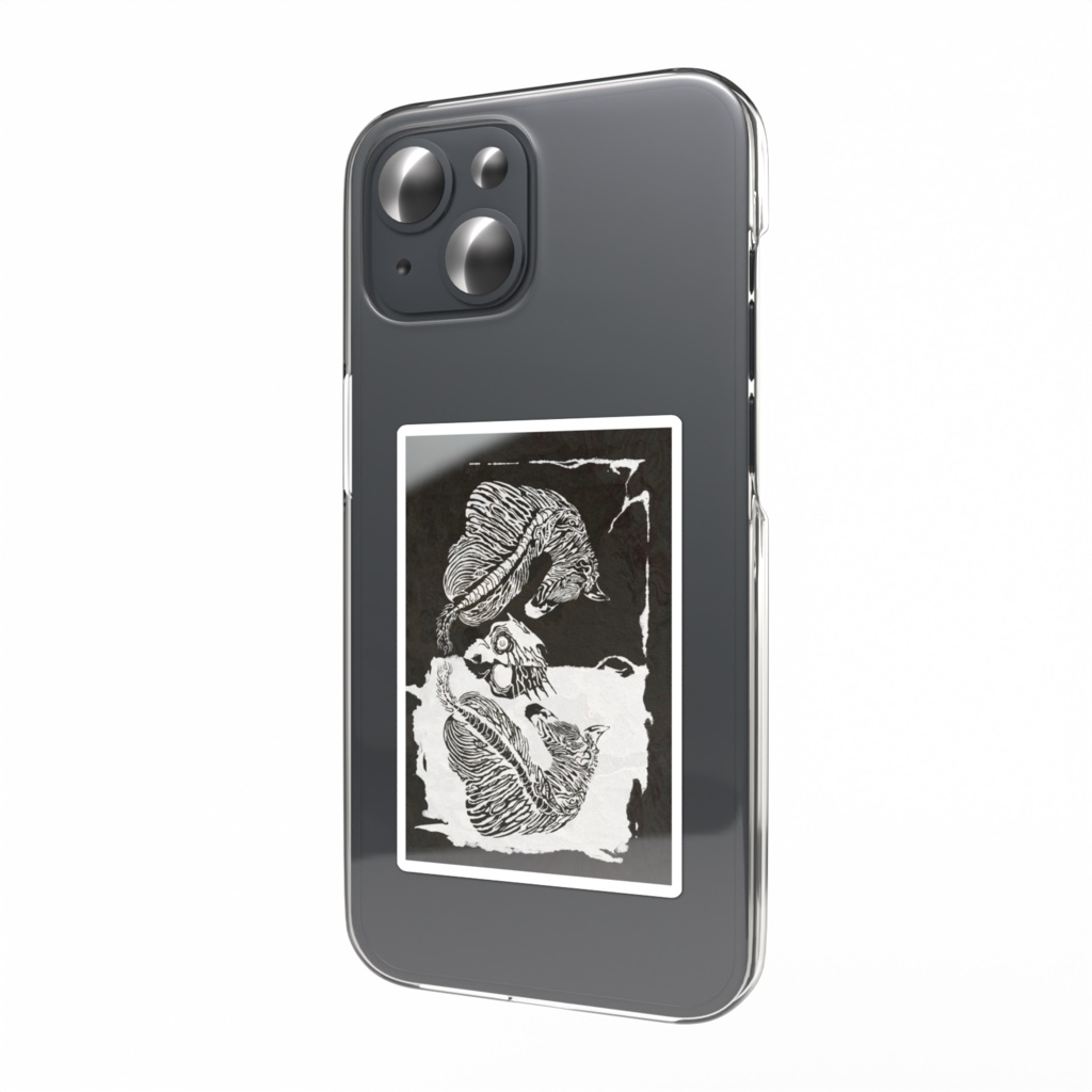 厩神【黒白】護符