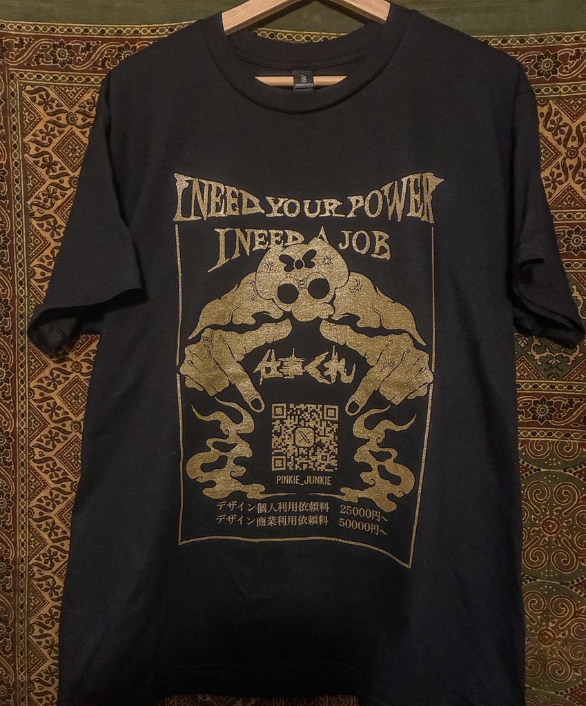 ゆるふわぴんくチャン応援Tシャツ【獄金】