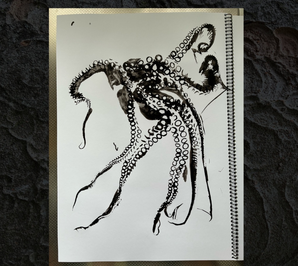蛸魚拓のローレライ