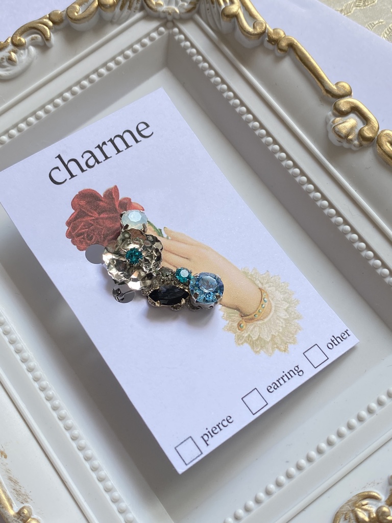 五条悟*呪術廻戦 モチーフ イヤーカフ