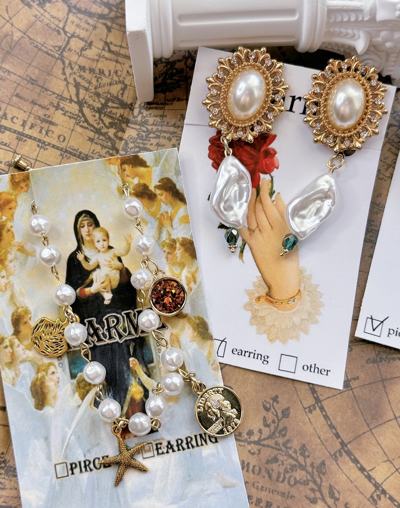 OP＊Nami モチーフアクセサリー　ブレスレット　イヤリング
