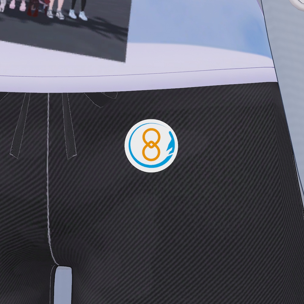 【VRChat】2024年8月同期会航空部アクセサリー