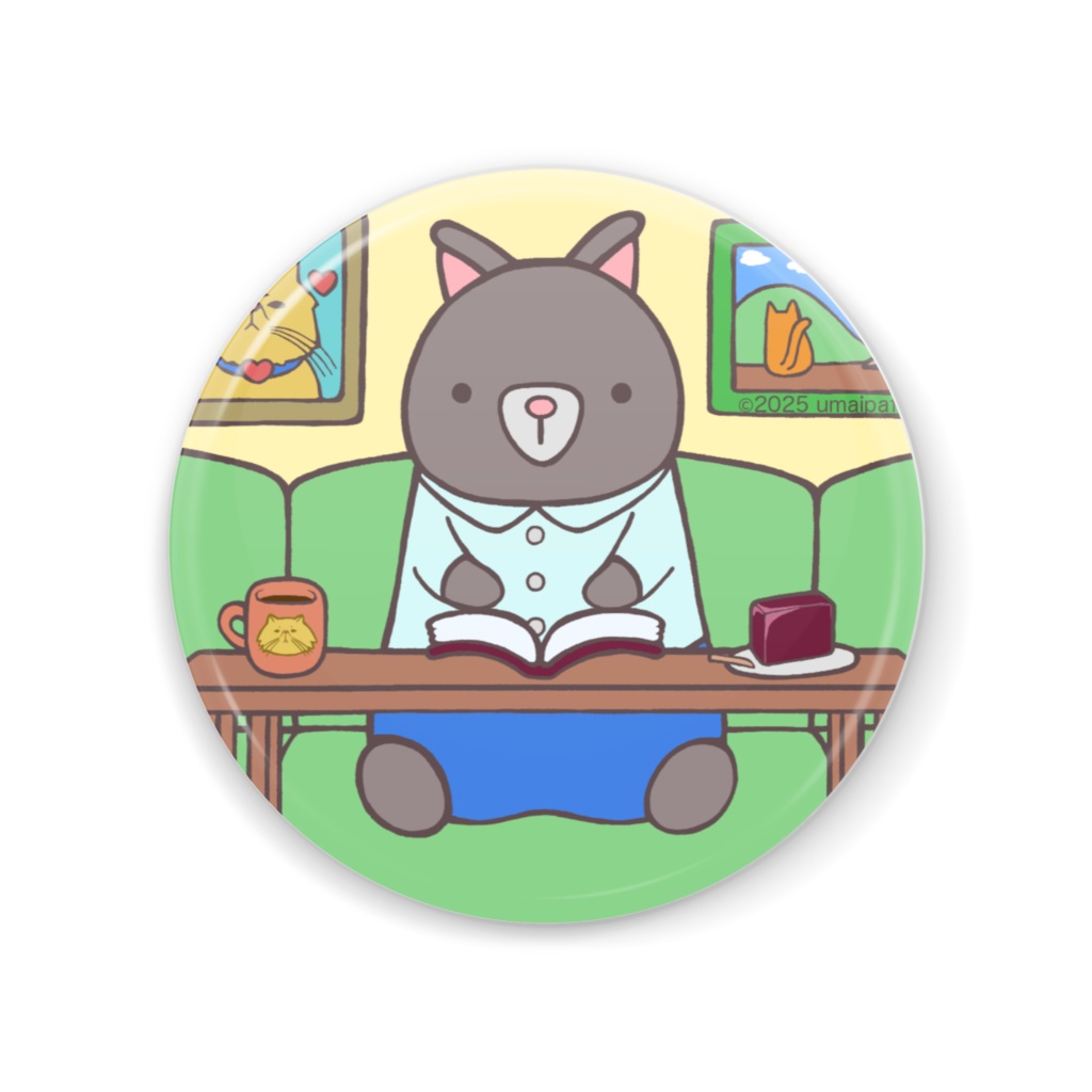 にゃん缶ミラー