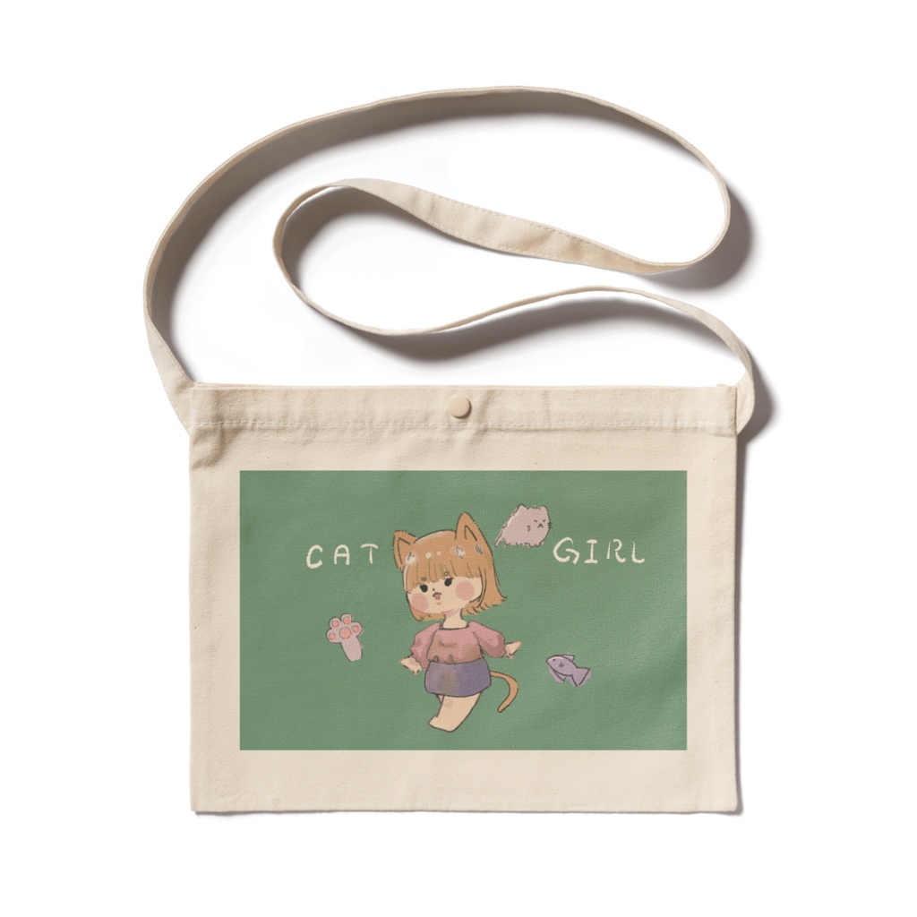 ねこちゃんサコッシュ