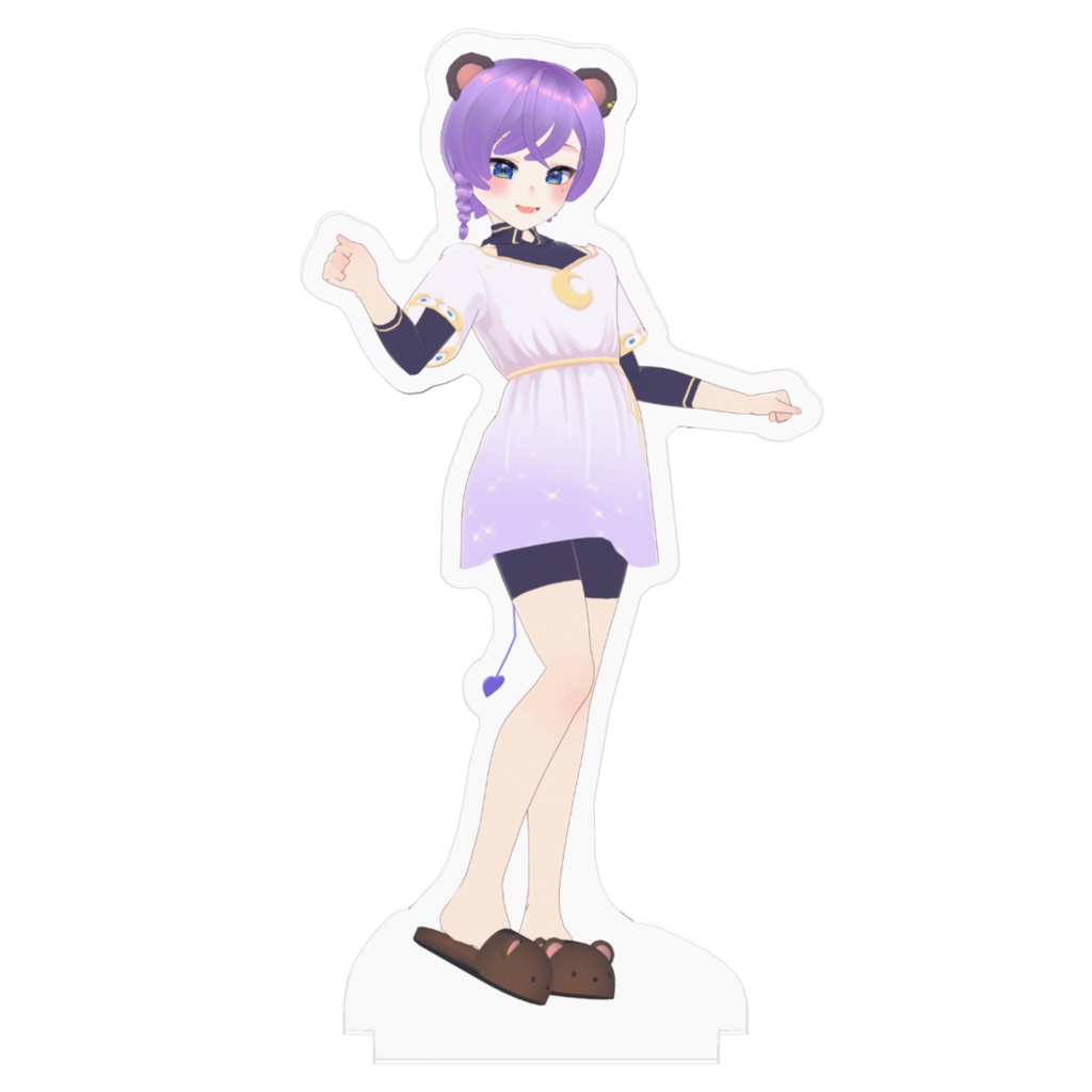 【2周年記念】3Dナイトベアーパジャマ①アクリルスタンド