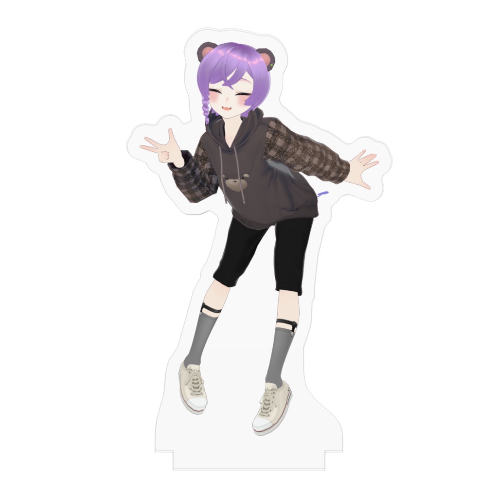 【2周年記念】3Dくまさんパーカーナイトベアー