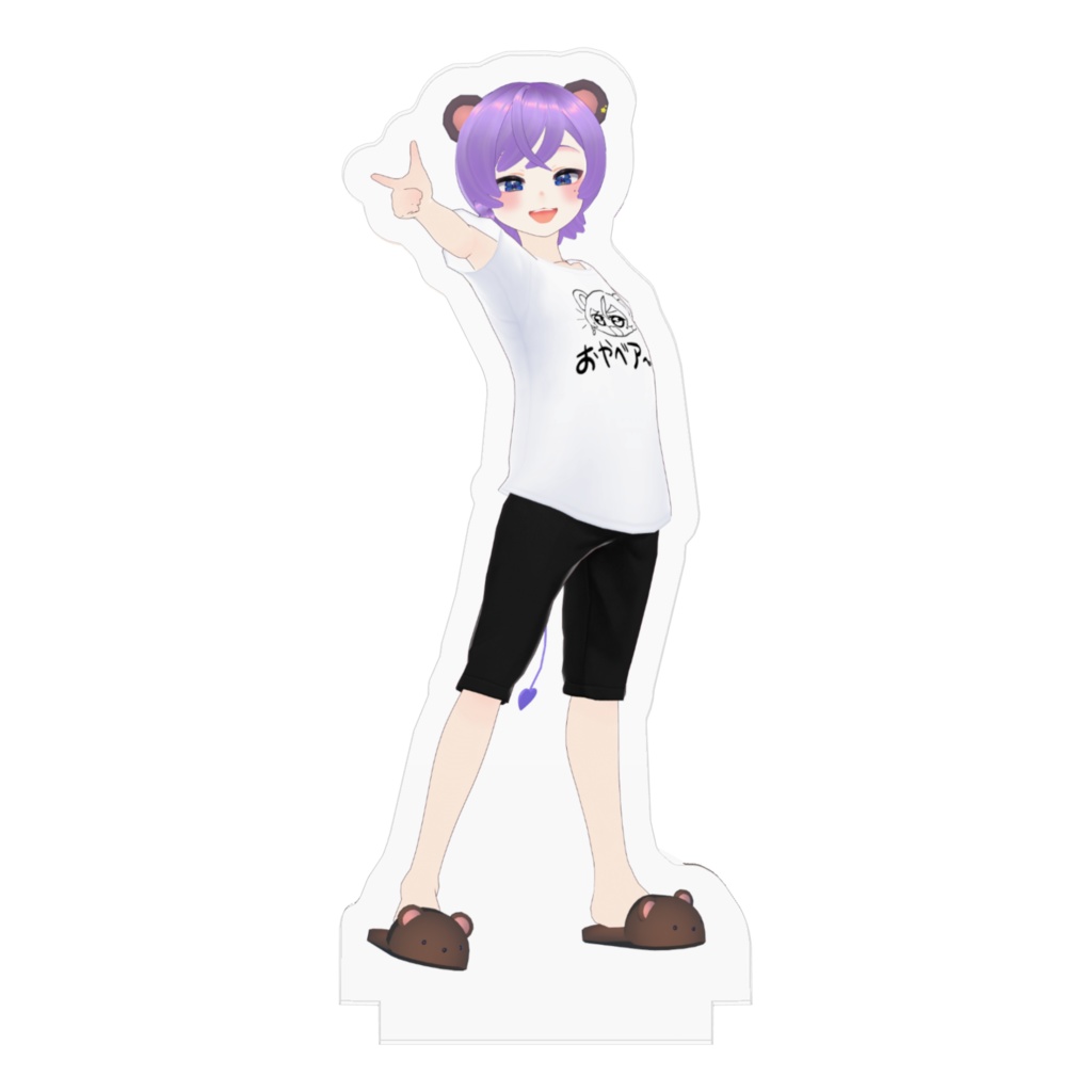 【2周年記念】3Dおやベア~!!お揃いTシャツナイトベアー