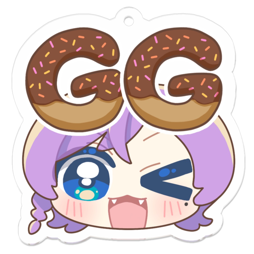 収益化記念🎊「GG」アクリルキーホルダー