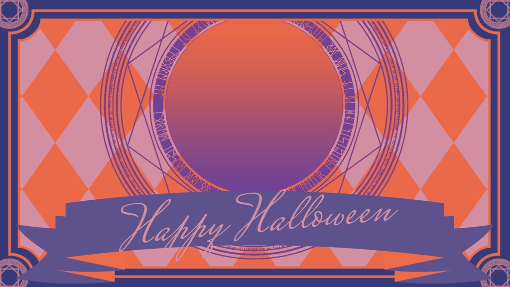 【無料】🎃ハロウィン手持ち+仮装+背景素材🦇【Vtuber】