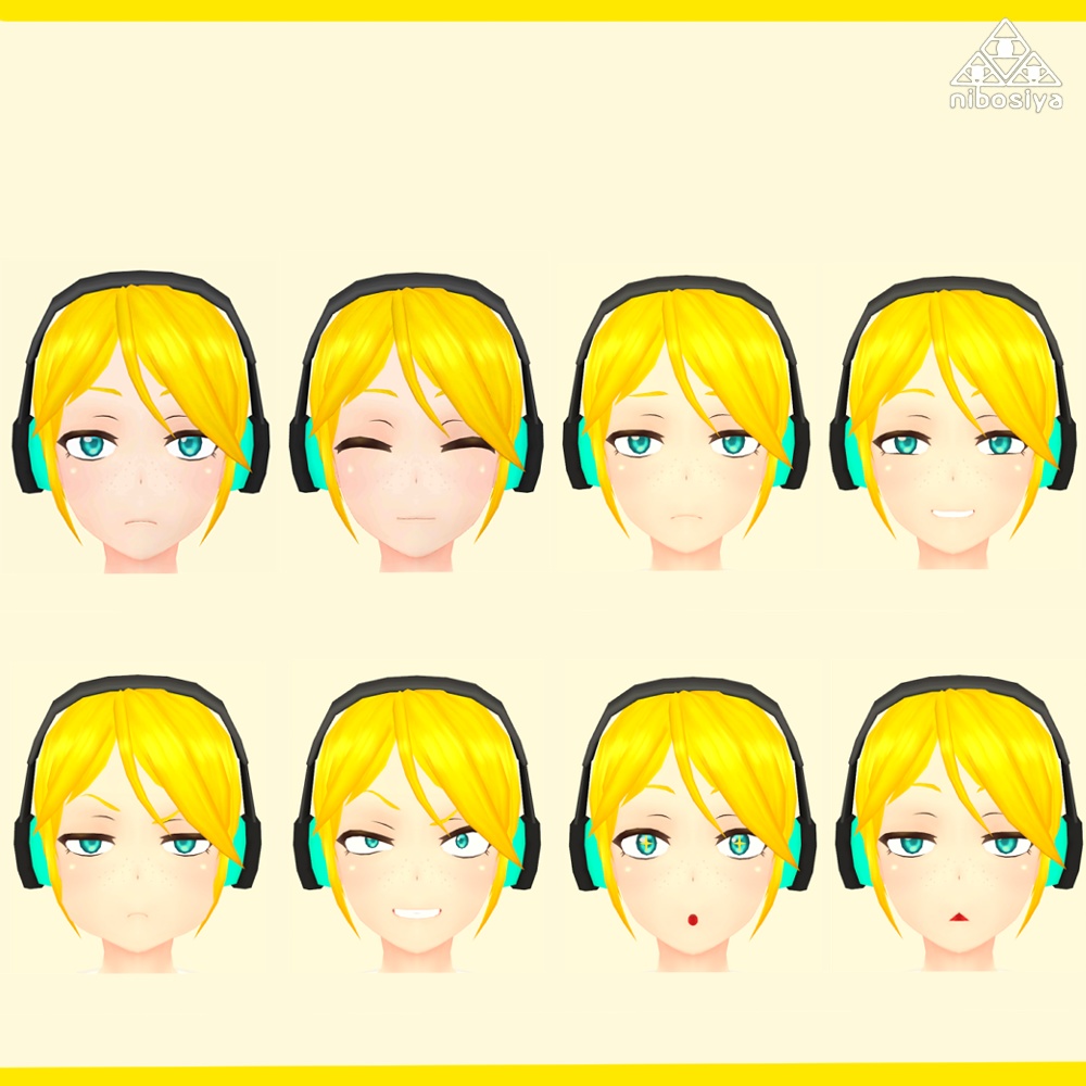 「スカジャン娘」Ver1.2 オリジナル3Dモデル