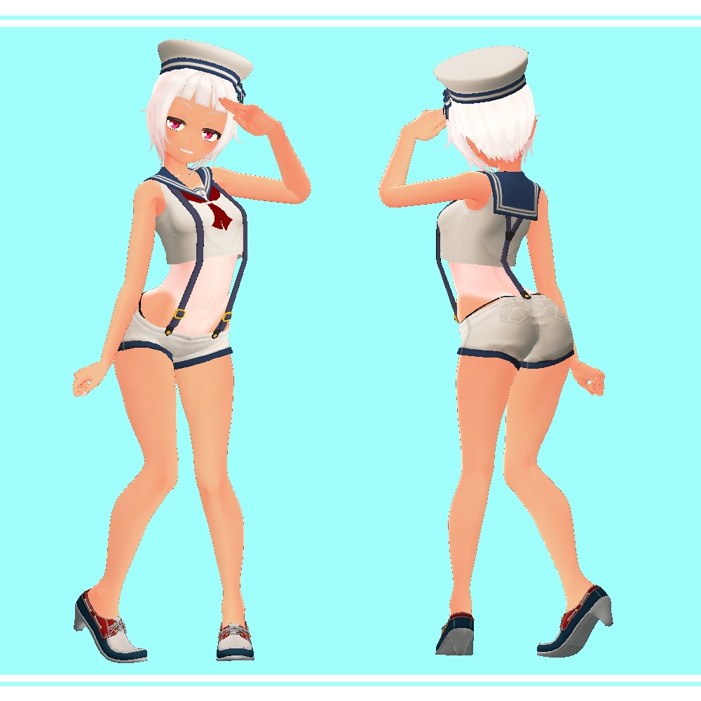 アンジェ用 健全マリン服 Ver1.1