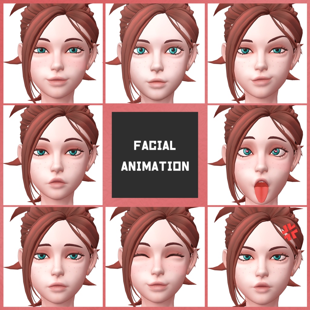 ZIZI_Ver1.1(健全版) オリジナル3Dモデル