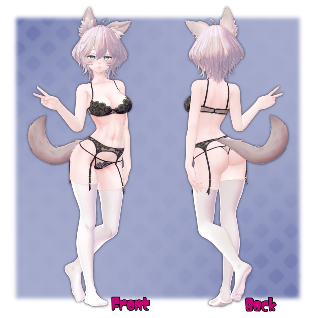 Lurunet-ルルネット-_Ver1.0 オリジナル3Dモデル