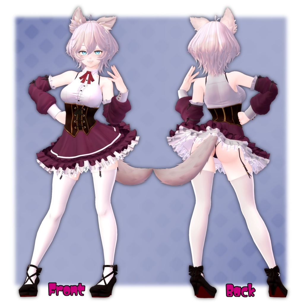 Lurunet-ルルネット-_Ver1.0 オリジナル3Dモデル