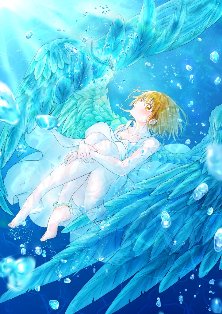 【非公式】イラスト本「Blue moment」