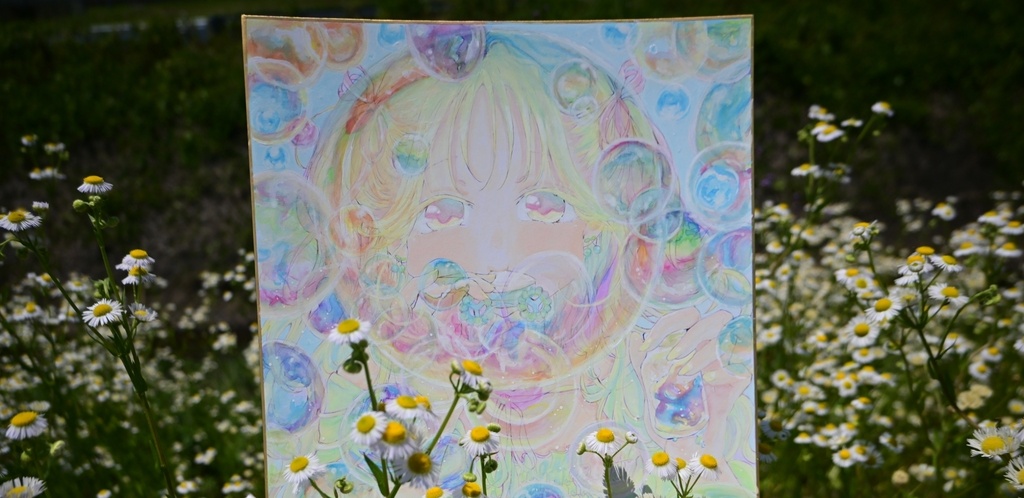 原画色紙「夢幻彩」