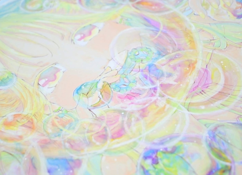 原画色紙「夢幻彩」