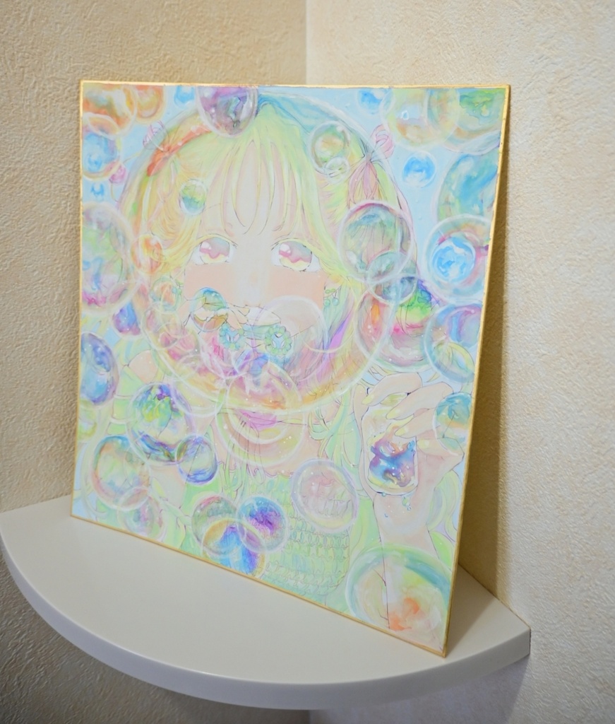原画色紙「夢幻彩」