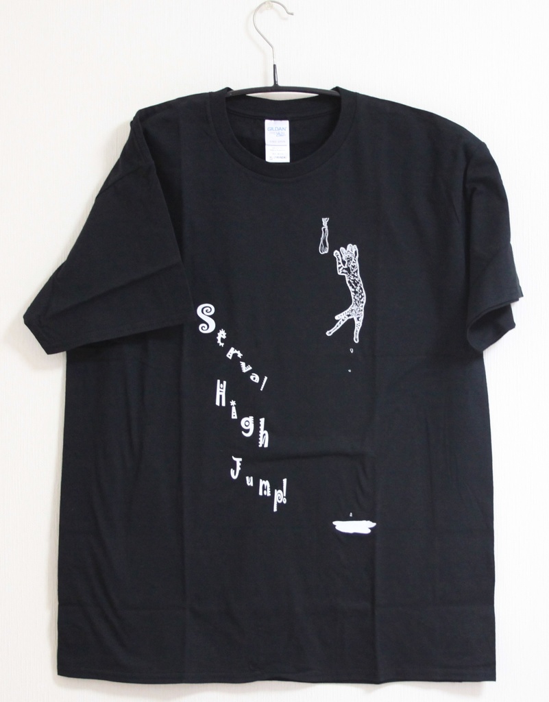 サーバルキャットTシャツ ハイジャンプ(旧)