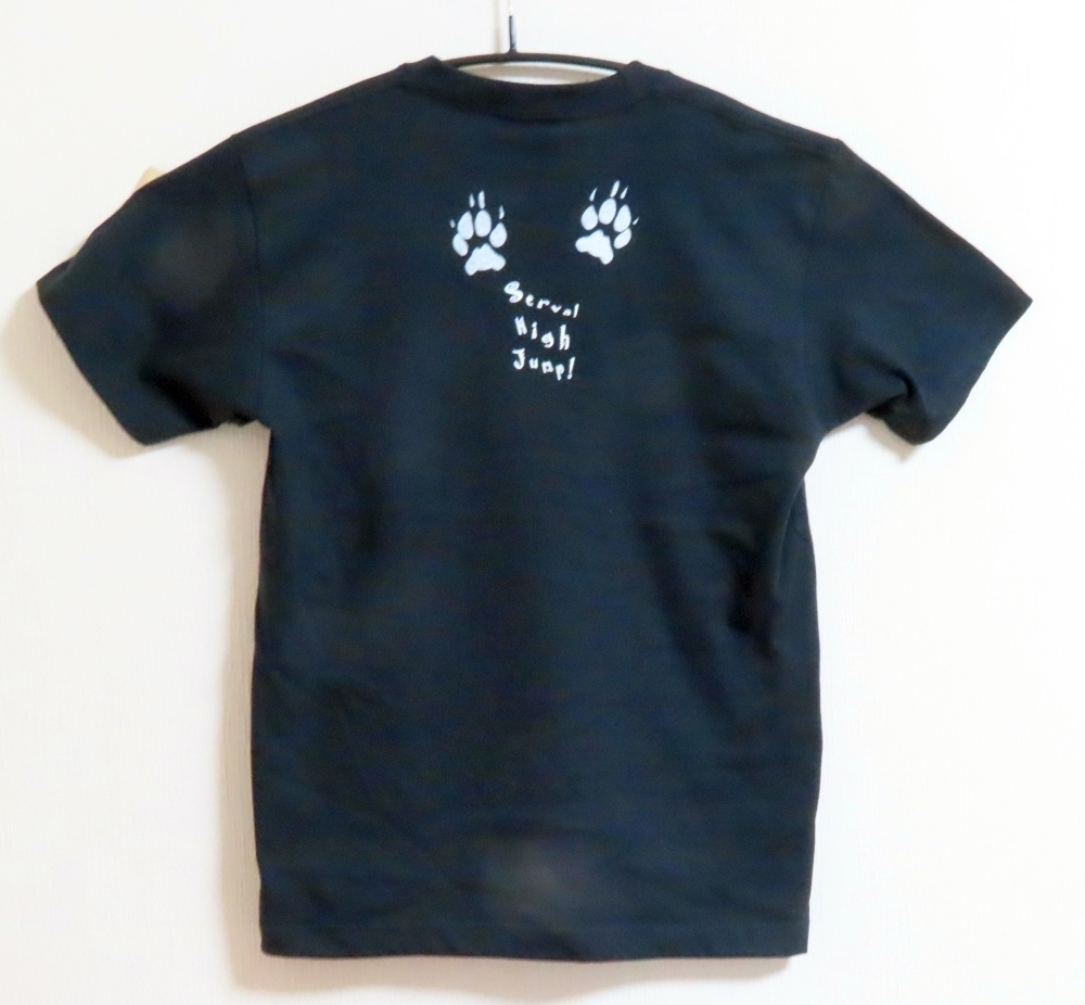 サーバルキャットTシャツ(新) 黒