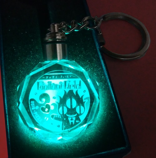 ゲーミングLEDライトキーホルダー