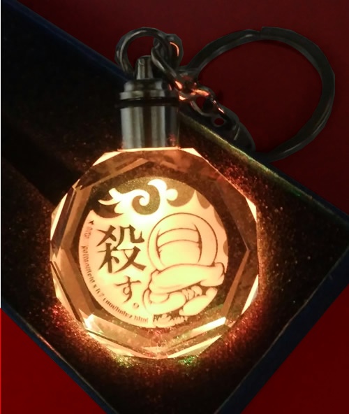 ゲーミングLEDライトキーホルダー