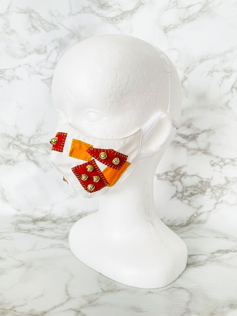 D.I.Y.ツギハギマスク White